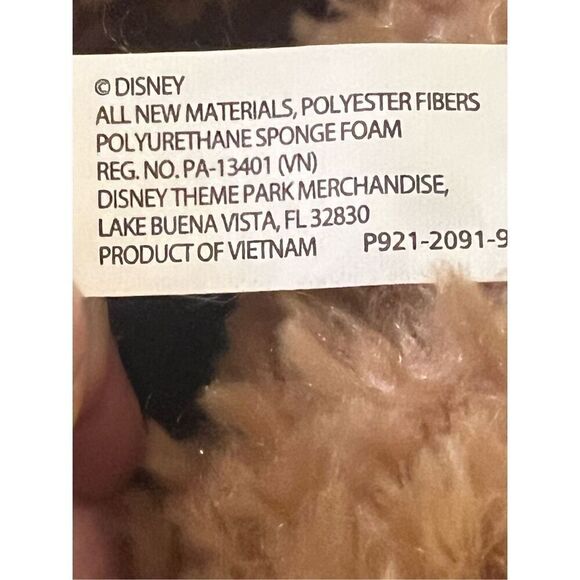 Disney Parks Exclusive Duffy The Disney Bear Hidden Mickey Plush Teddy  17" - Picture 8 of 8